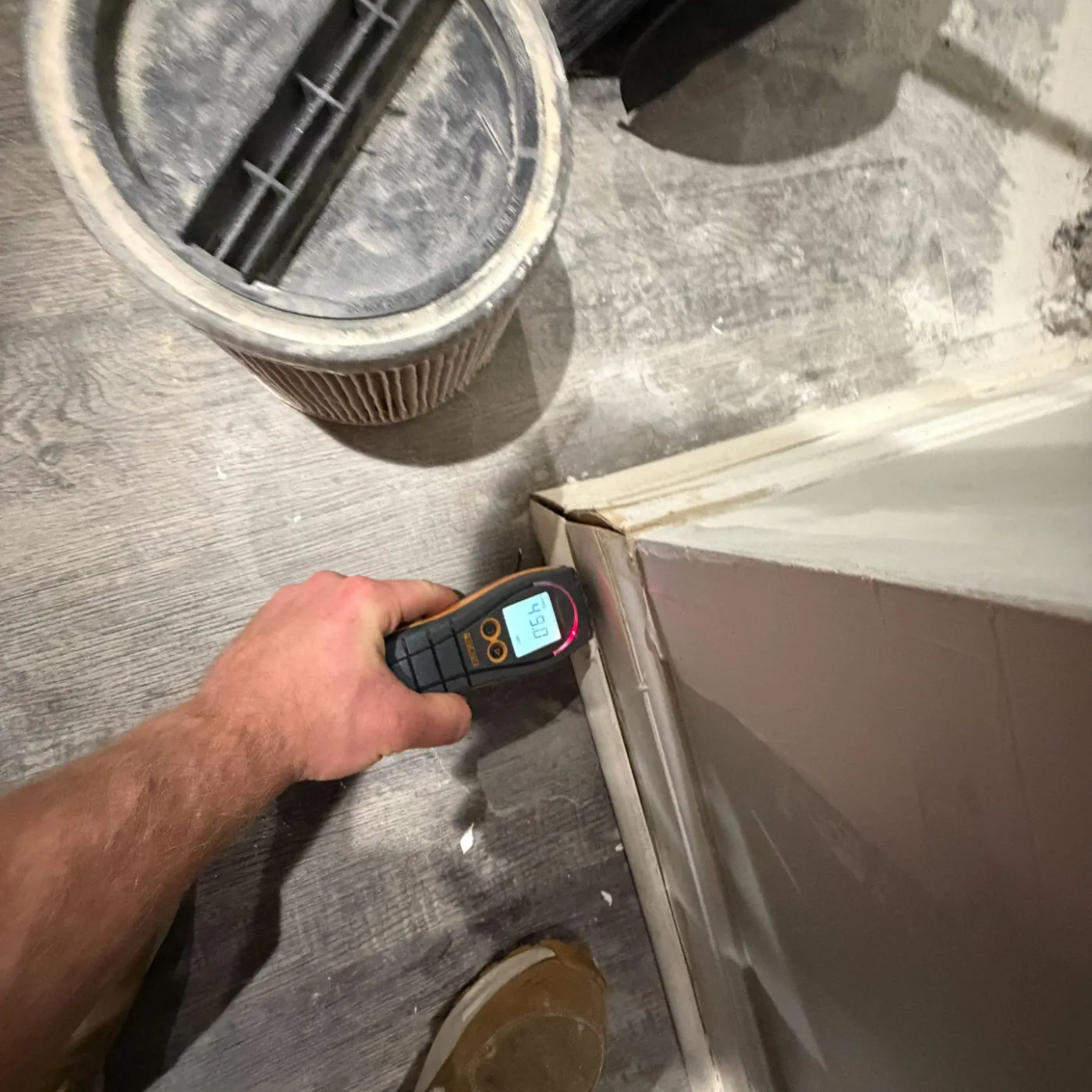 Commercial water mitigation in Woodcreek Reserve