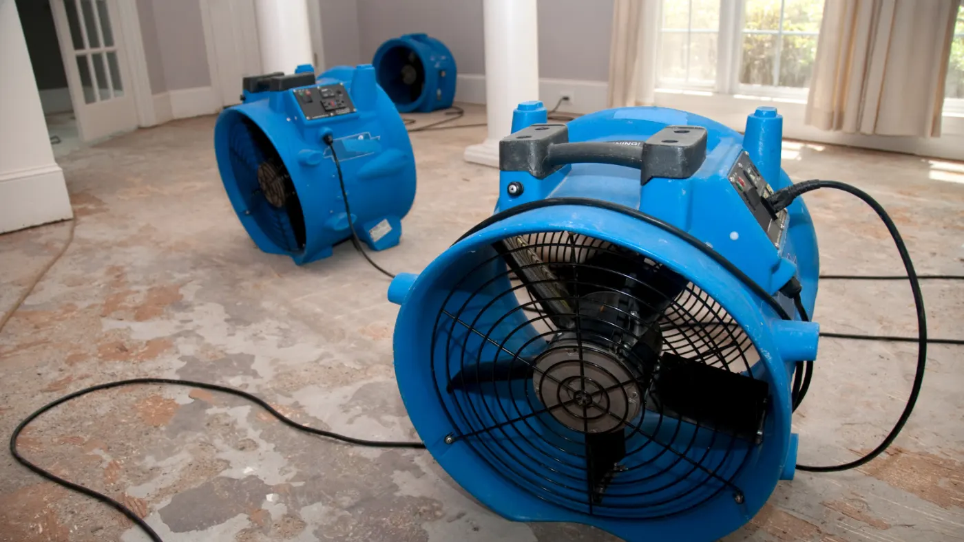 Water damage restoration by Woodcreek Reserve Water Restoration near Danville, IN